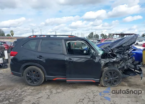 2020 Subaru Forester Sport from USA, damaged, VIN JF2SKAMC4LH452179
